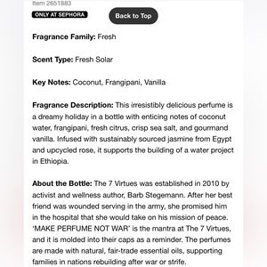 The 7 Virtues Coconut Sun